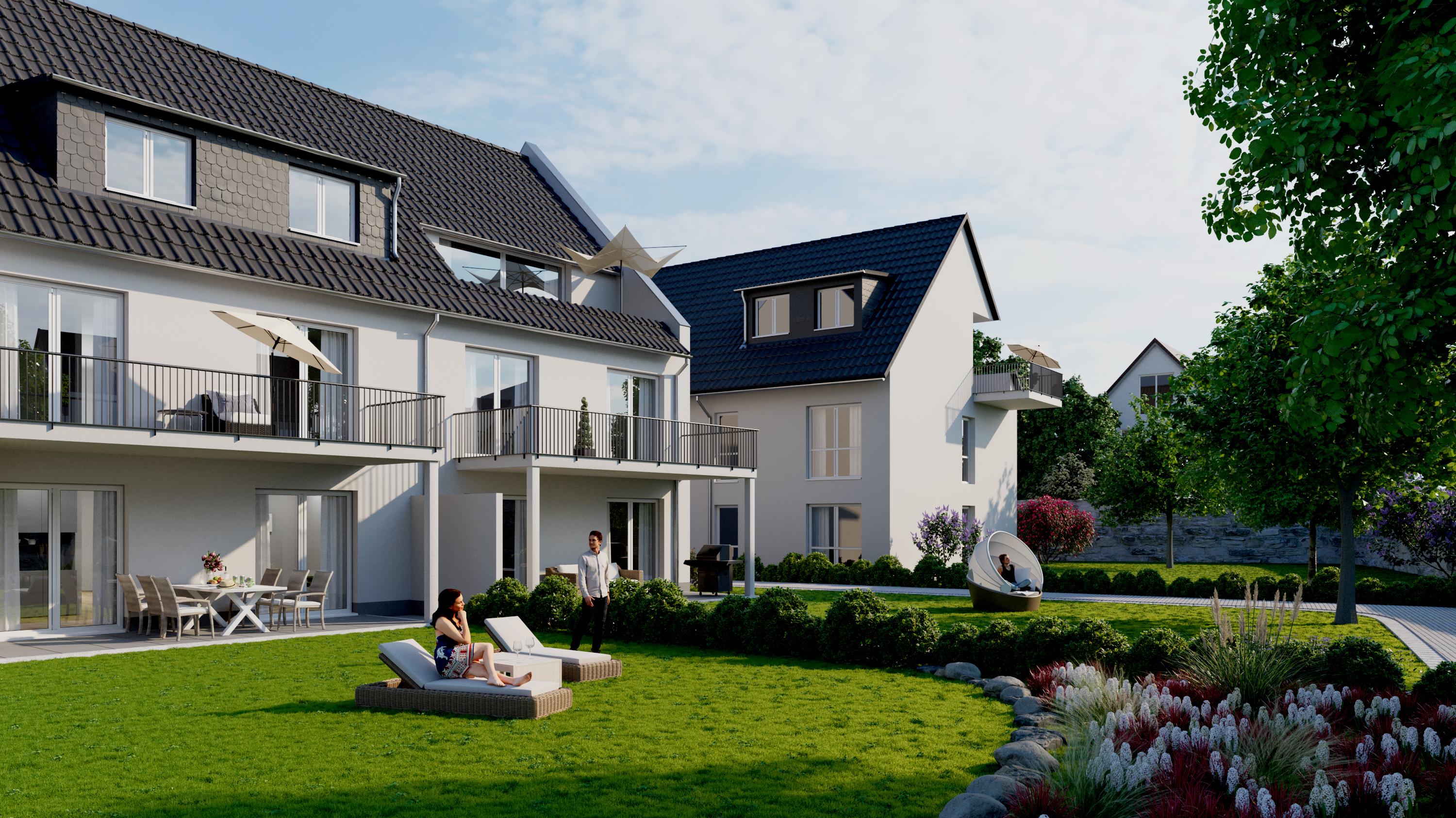 Gartenansicht Haus 3
